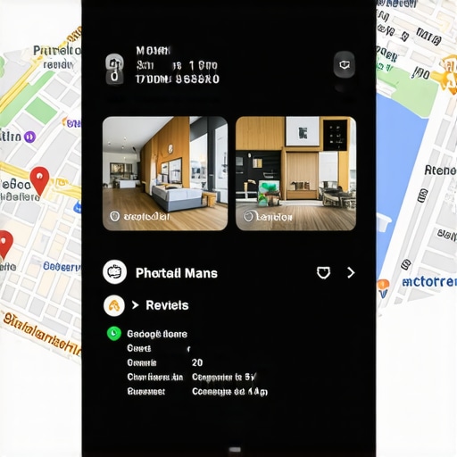 Screenshot of an optimized local business profile on Google Maps