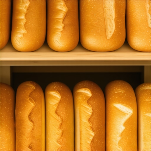 Bakery Interior with Fresh Bread Interior of a bakery showcasing freshly baked bread in Bakersfield