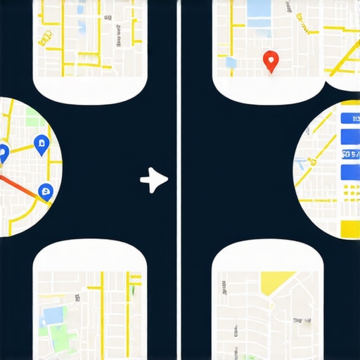 Diagram showing steps for optimizing local business profiles, citations, reviews, content, and monitoring for Bakersfield SEO.