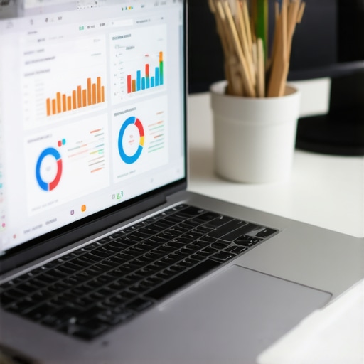 Effective SEO Tools for Bakersfield Success Laptop displaying SEO analytics and reports for local Bakersfield SEO strategies