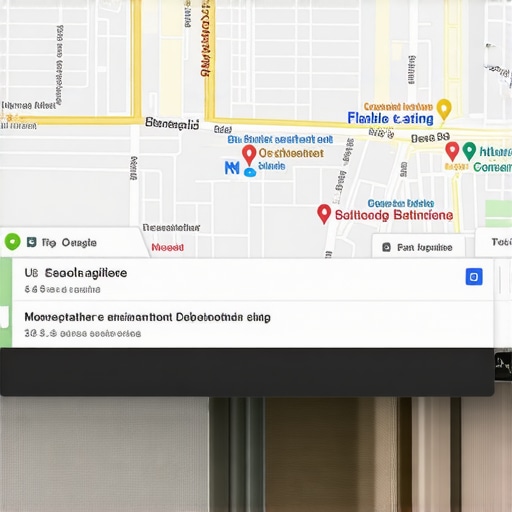 A bakery in Bakersfield optimizing their Google Maps listing on a laptop