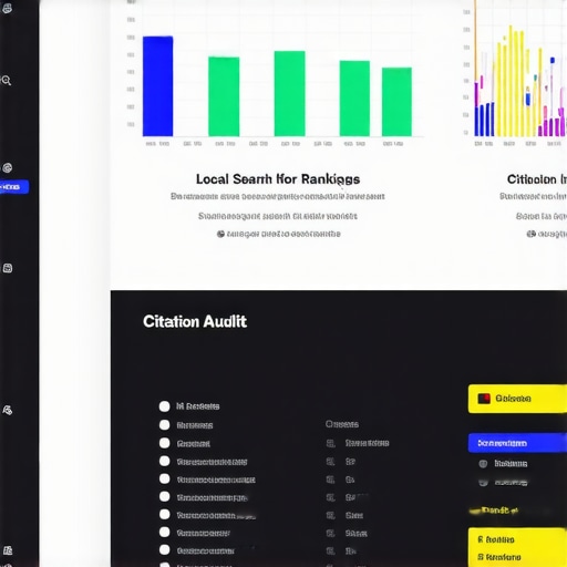 BrightLocal dashboard displaying local search rankings and citation health